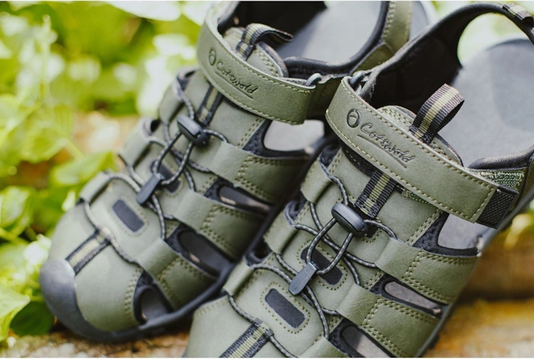 Furze Polyurethane Men's Khaki Sandals