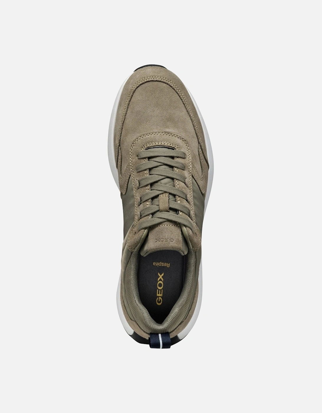 U VOLPIANO Leather Men's Sage Trainers