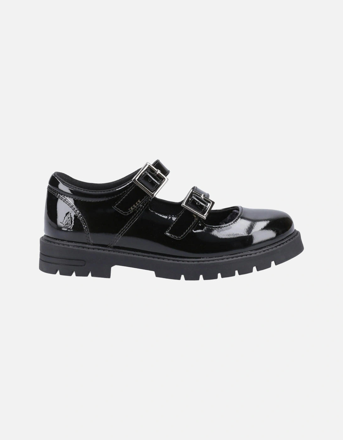 Ella Patent Junior Leather Girls's Black Shoes