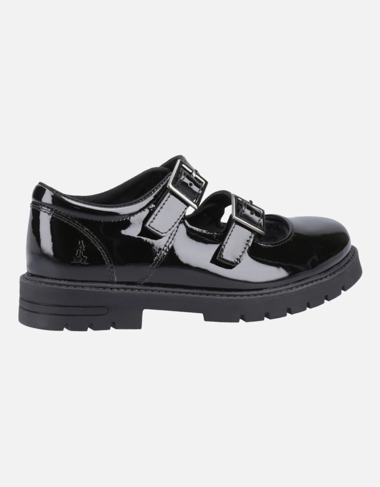 Ella Patent Junior Leather Girls's Black Shoes