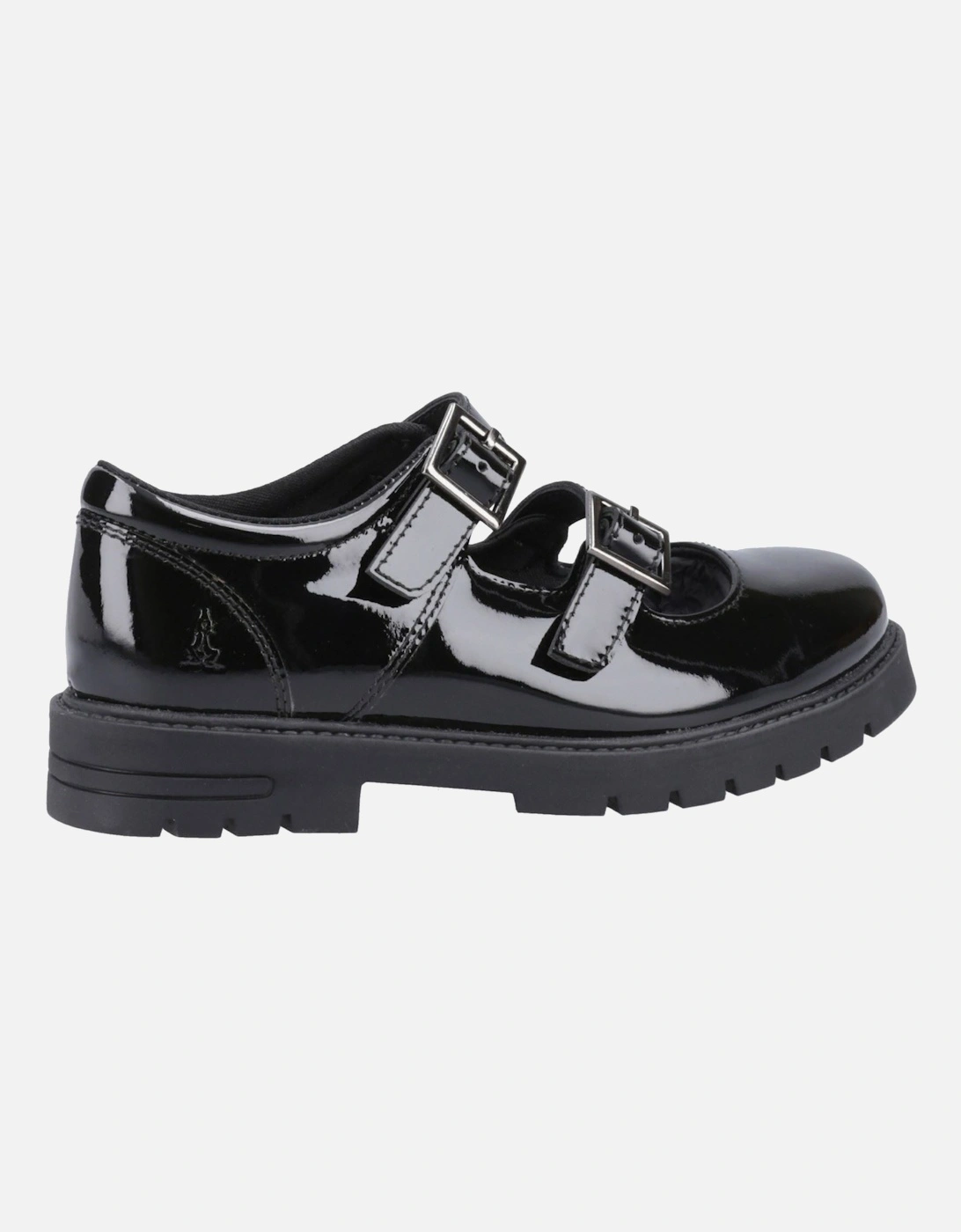 Ella Patent Junior Leather Girls's Black Shoes