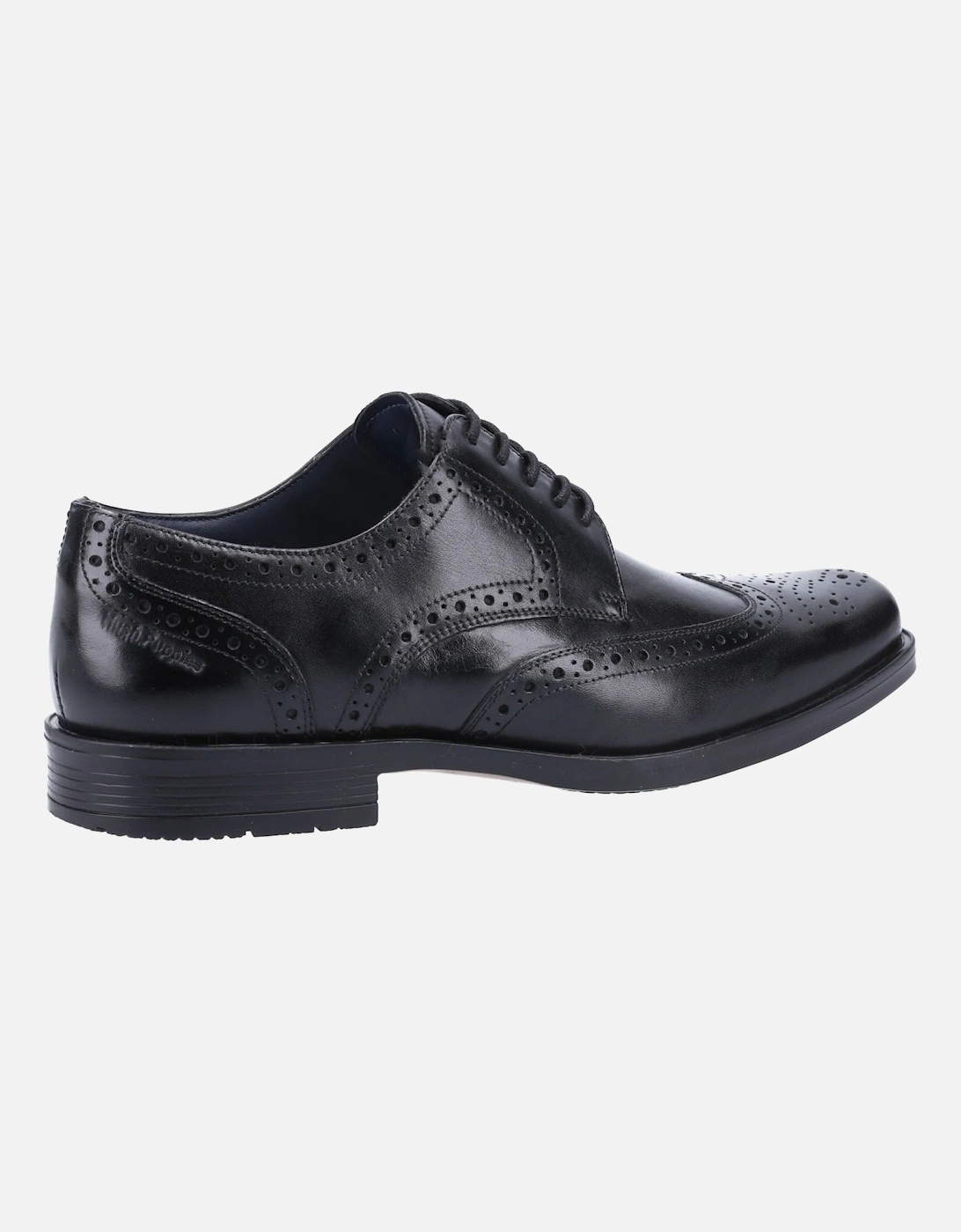 Brace Brogue Leather Men's Black Brogues Shoes