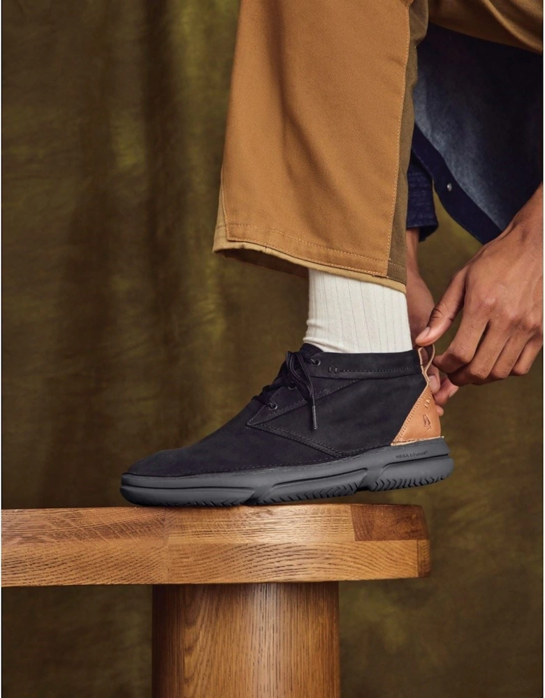 Baylor Leather Men's Black Boots