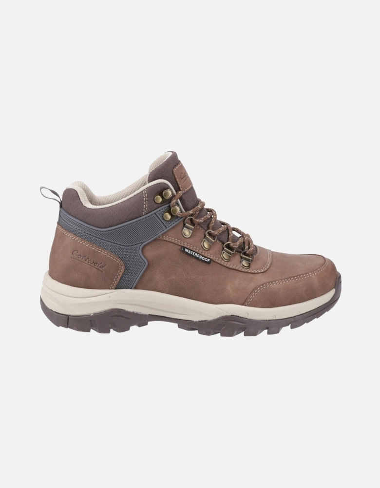 Overbury Polyurethane Men's Brown Hiking Boots