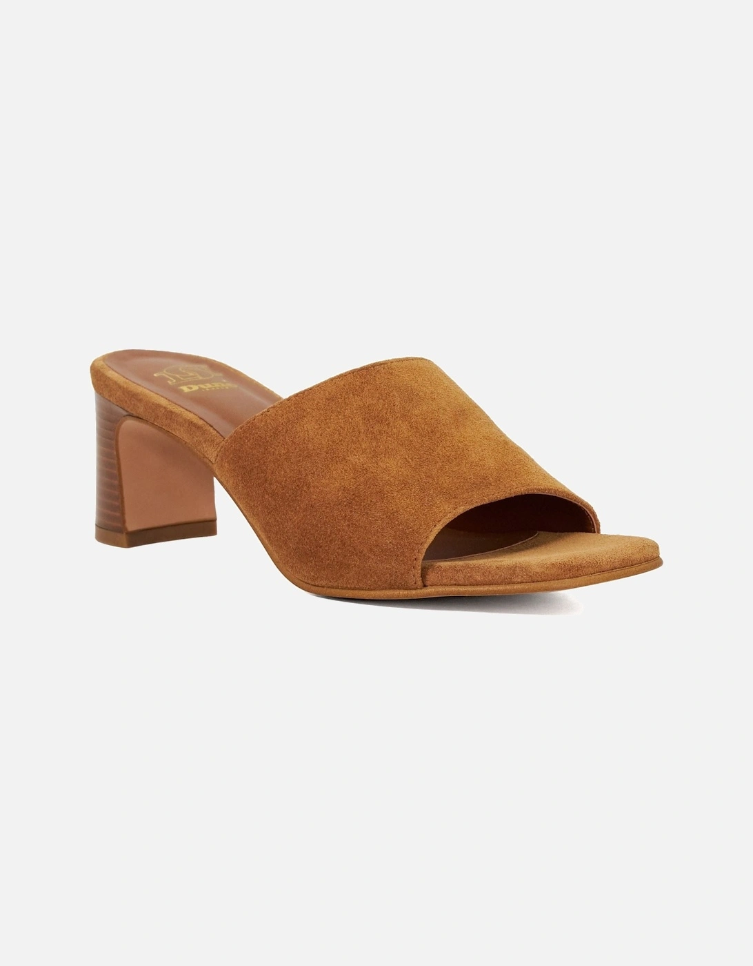 Dune Jule Suede Women's Tan Sandals, 5 of 4