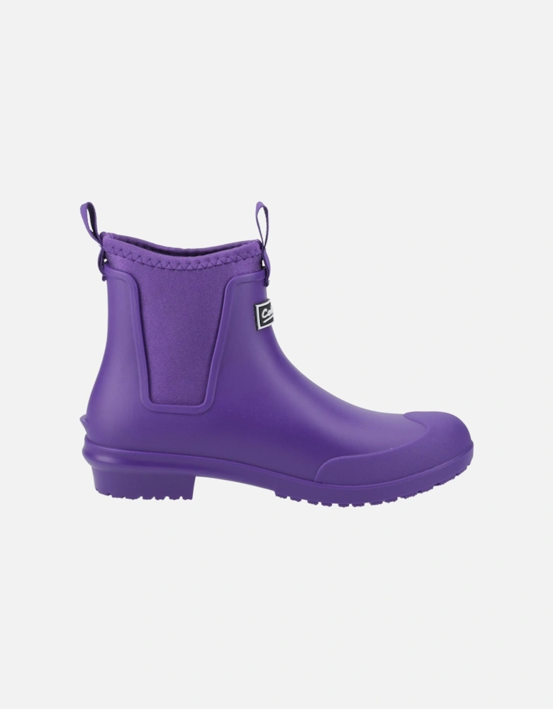 Grosvenor TPR+Neoprene Women's Purple Wellington Boots