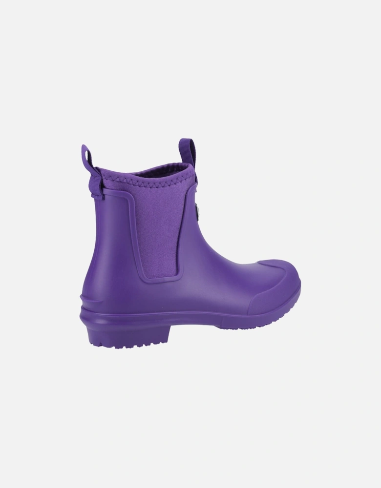Grosvenor TPR+Neoprene Women's Purple Wellington Boots