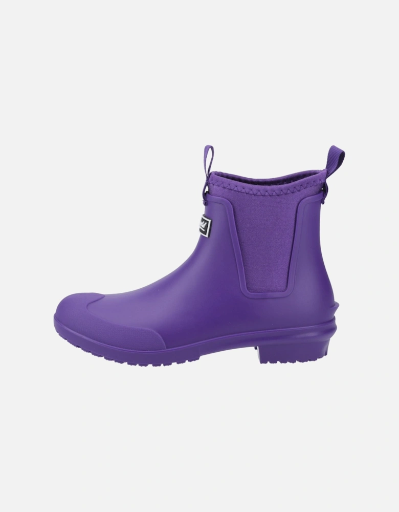 Grosvenor TPR+Neoprene Women's Purple Wellington Boots
