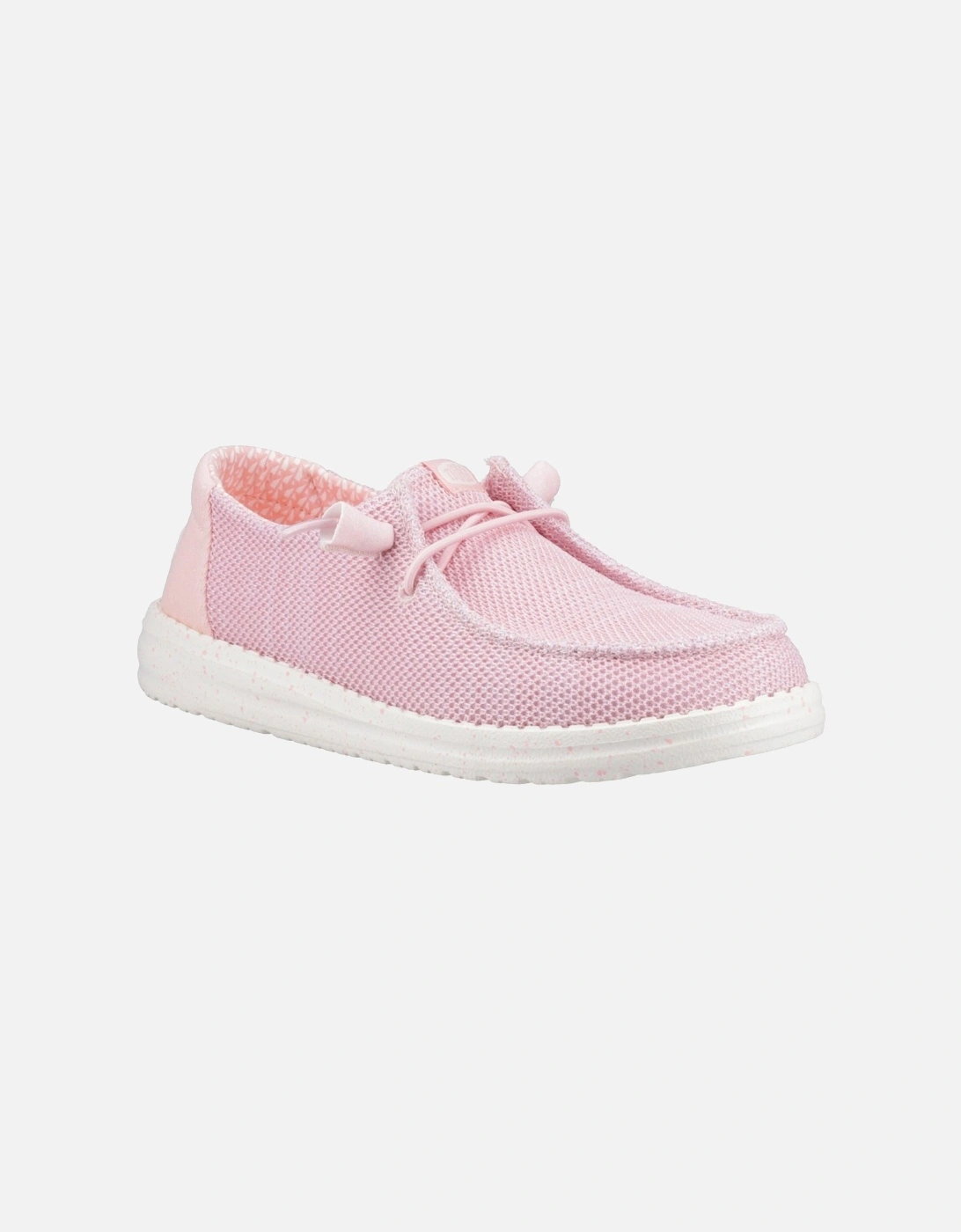 HEYDUDE Wendy Stretch Sox Polyester Blend Women's Rosette Moccasins Shoes, 8 of 7