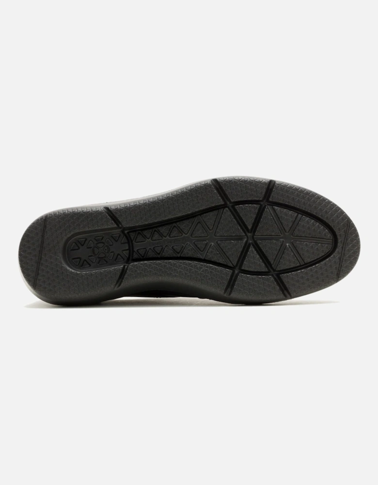 Joy Leather Women's Black/Black Brogues Shoes