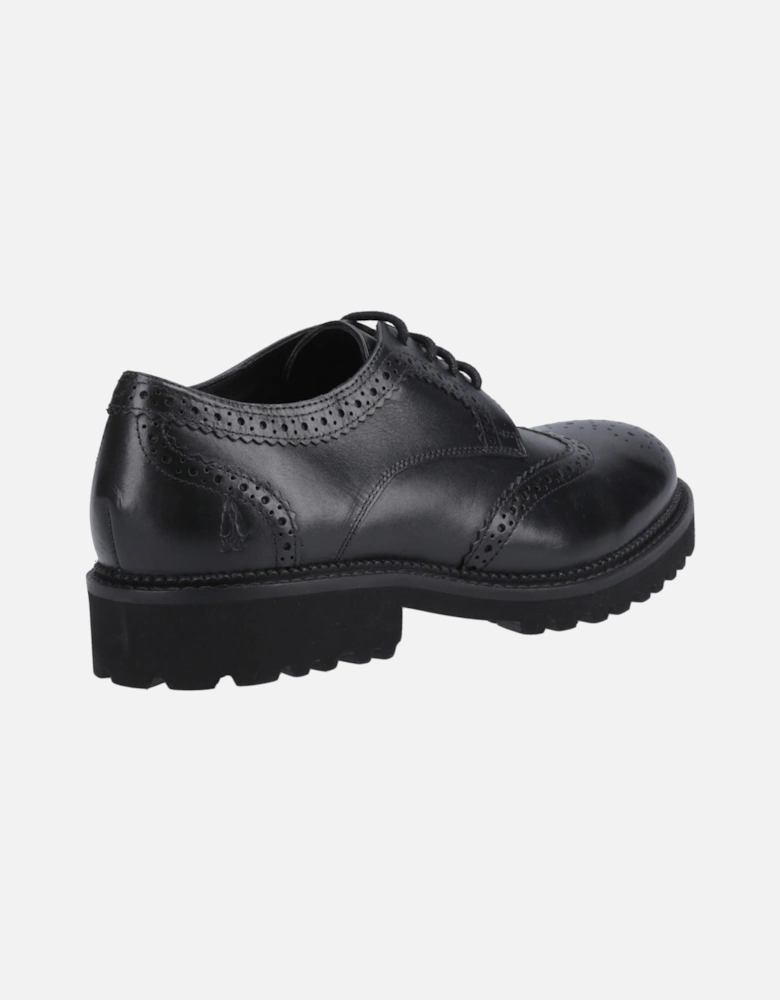 Gabi Lace Up Leather Girls's Black Brogues