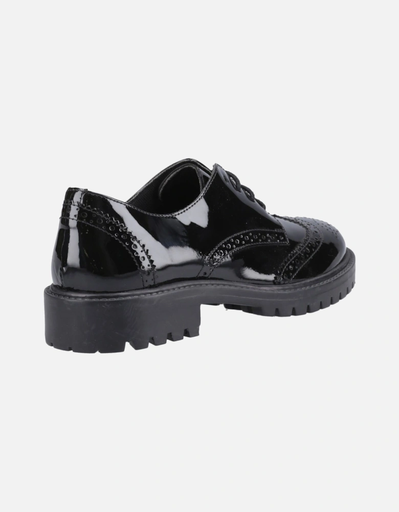 Athena Patent Leather Girls's Black Brogues