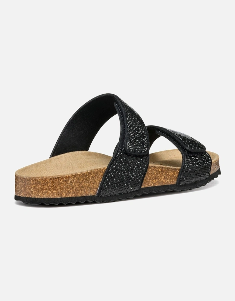 D BRIONIA R Women's Black Sandals