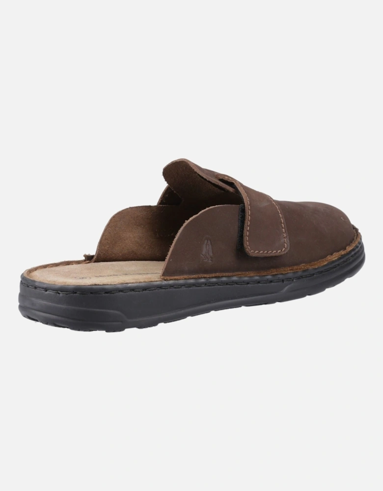 Edward Leather Men's Brown Mules