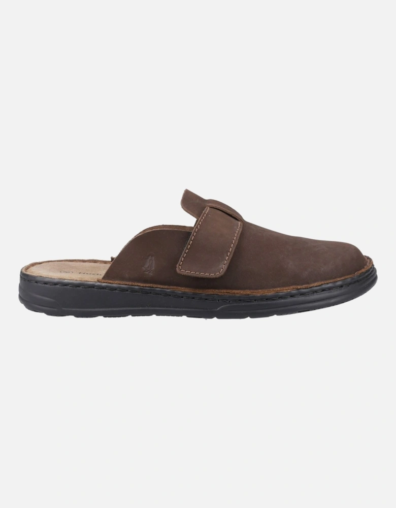 Edward Leather Men's Brown Mules