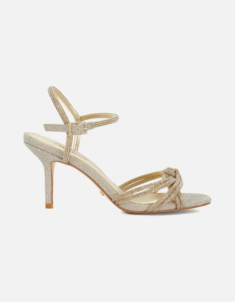 Dune Marvellous Women's Gold Sandals