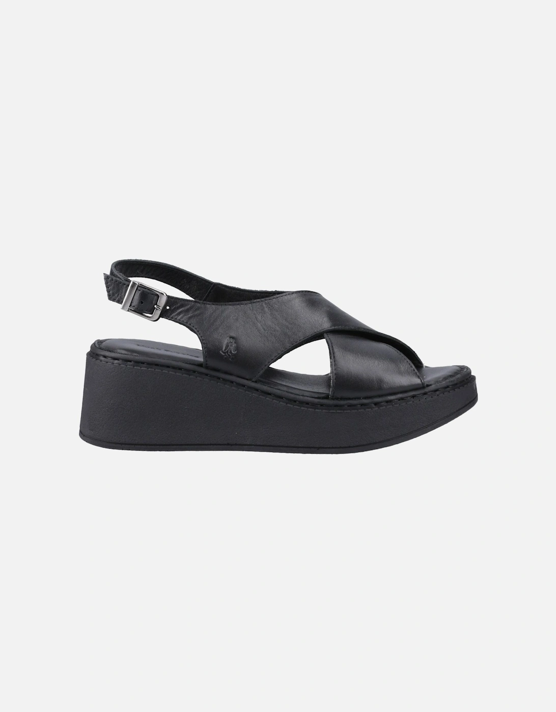 Bex Wedge Nubuck Women's Black Wedges