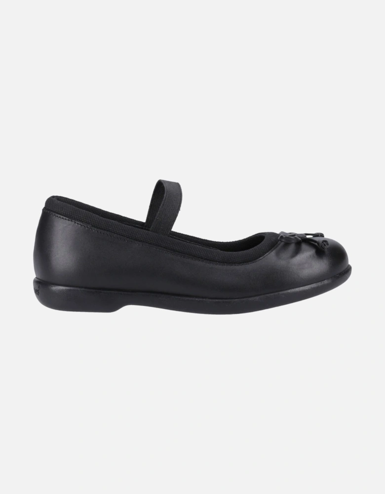 Betty Junior Leather Girls's Black Shoes