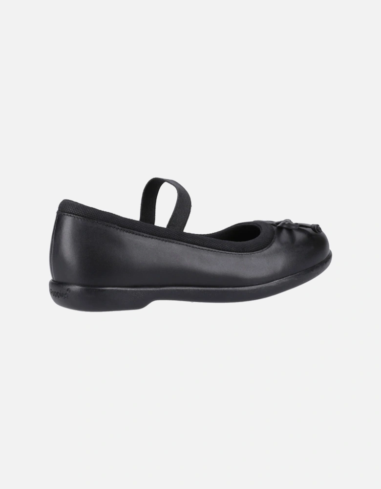 Betty Junior Leather Girls's Black Shoes