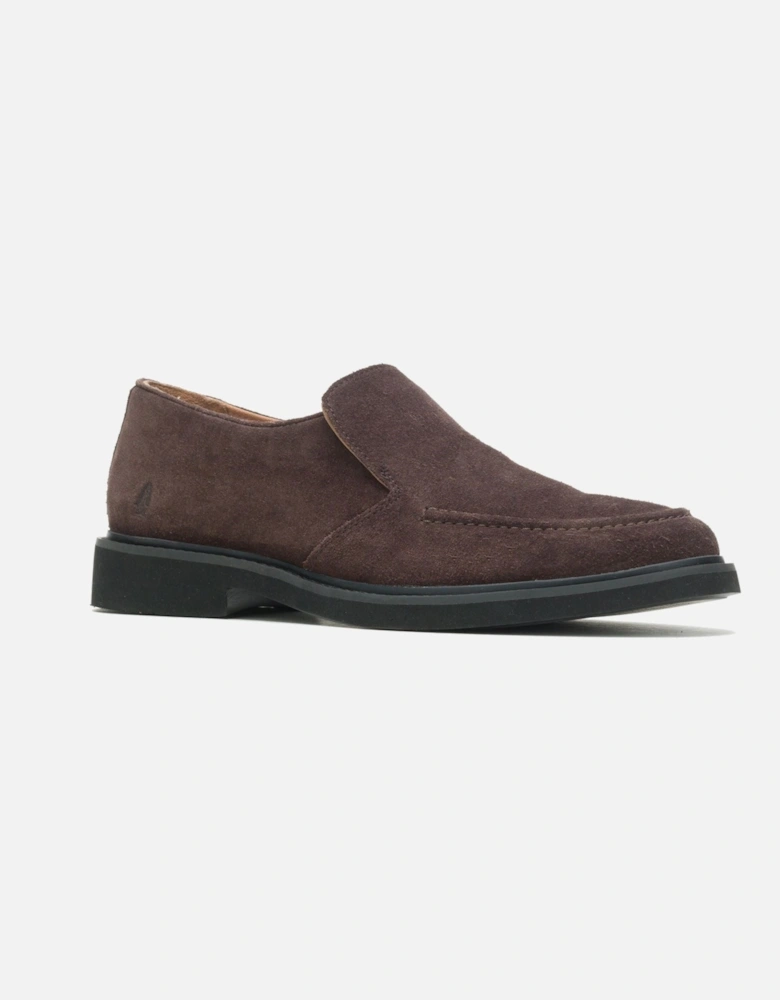 Earl Slip On Suede Men's Brown Loafers