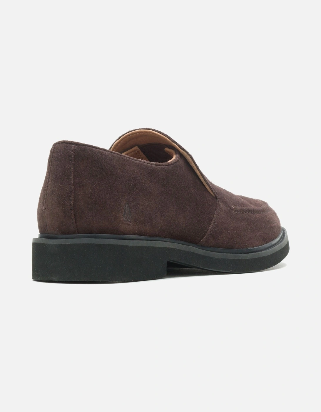 Hush Puppies Earl Shoe Mens - Brown Suede - Size UK 10 - Image 4