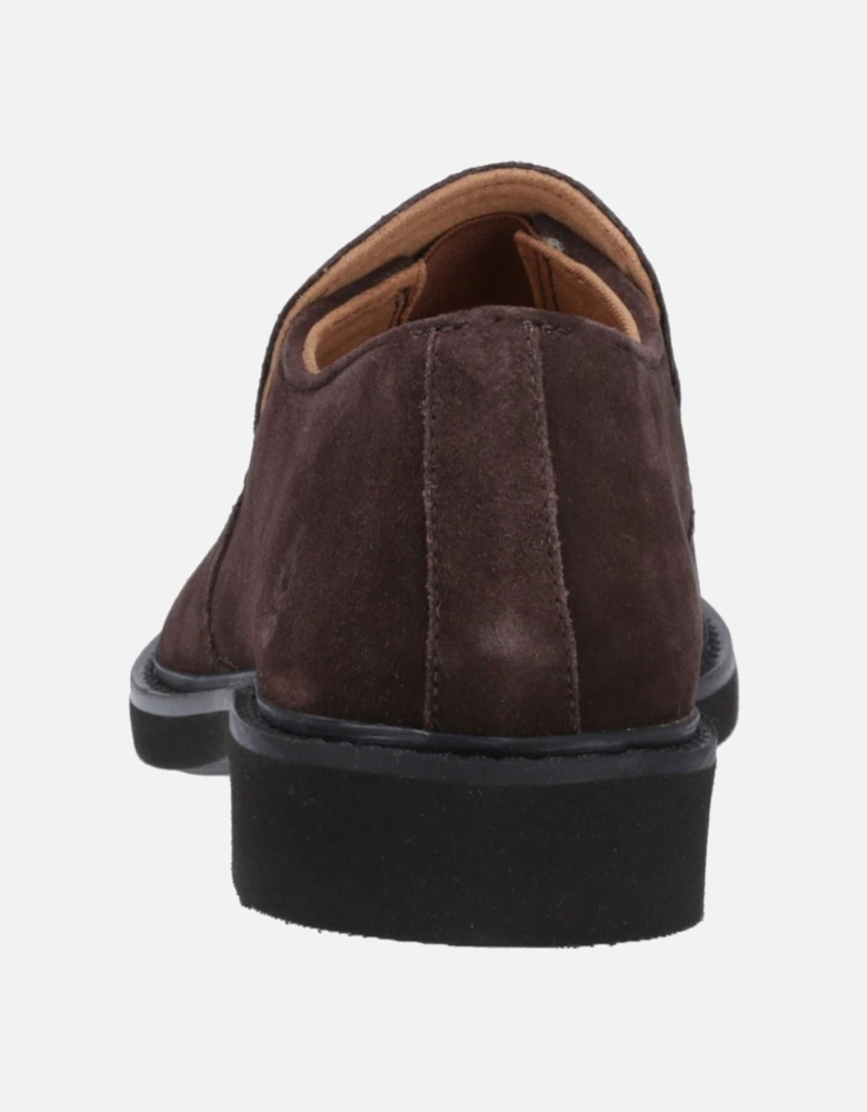 Earl Slip On Suede Men's Brown Loafers