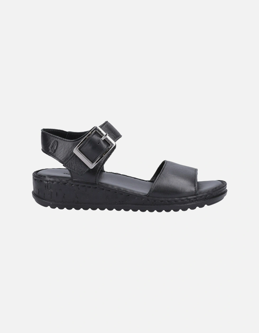 Ellie Leather Women's Black/Black Sandals