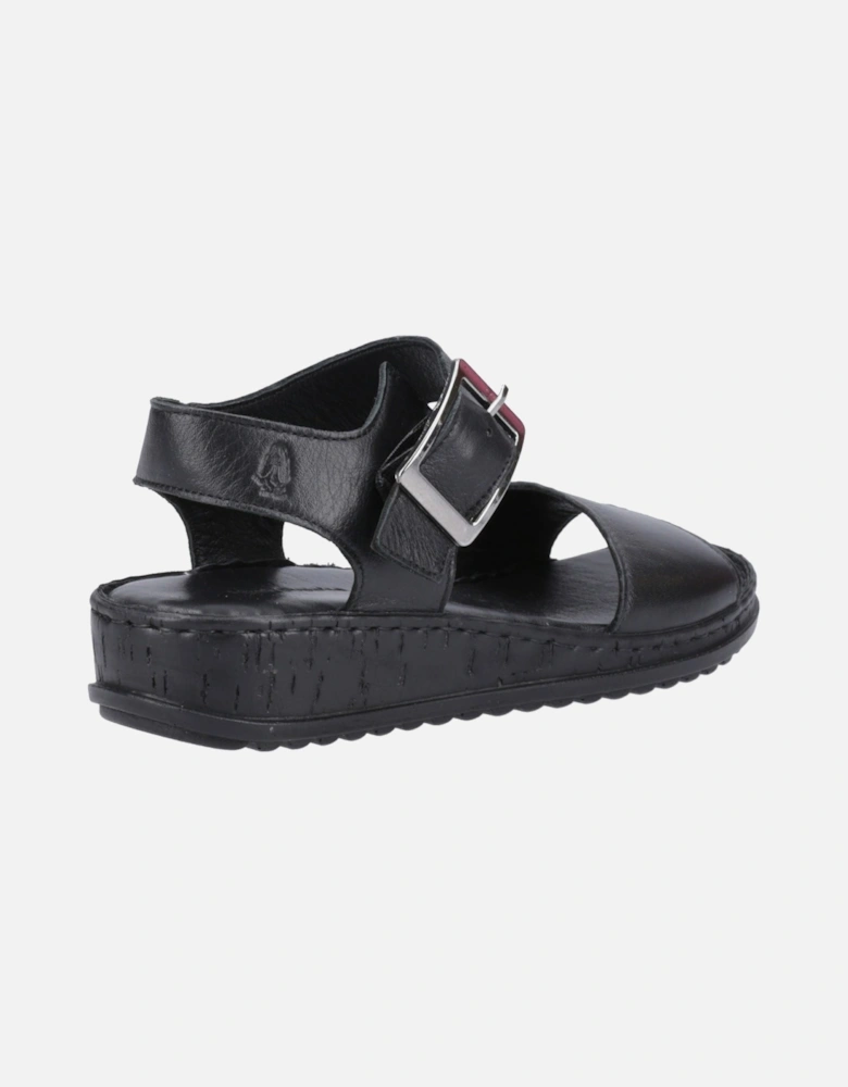 Ellie Leather Women's Black/Black Sandals