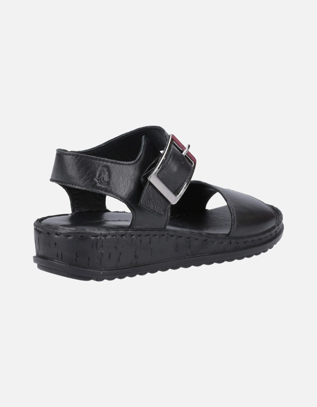 Ellie Leather Women's Black/Black Sandals