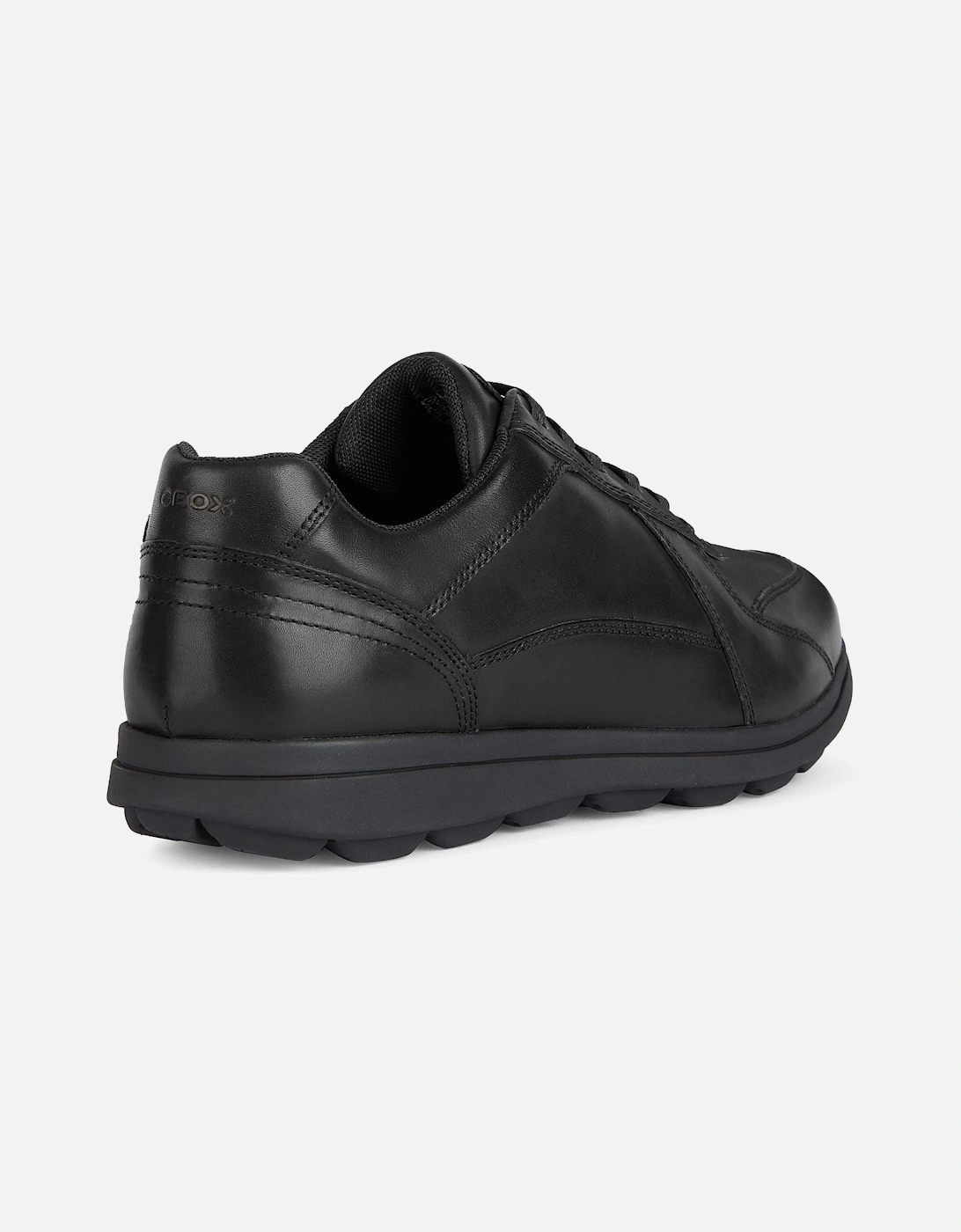 U SPHERICA EC12 Leather Bovine Full Grain Men's Black Trainers