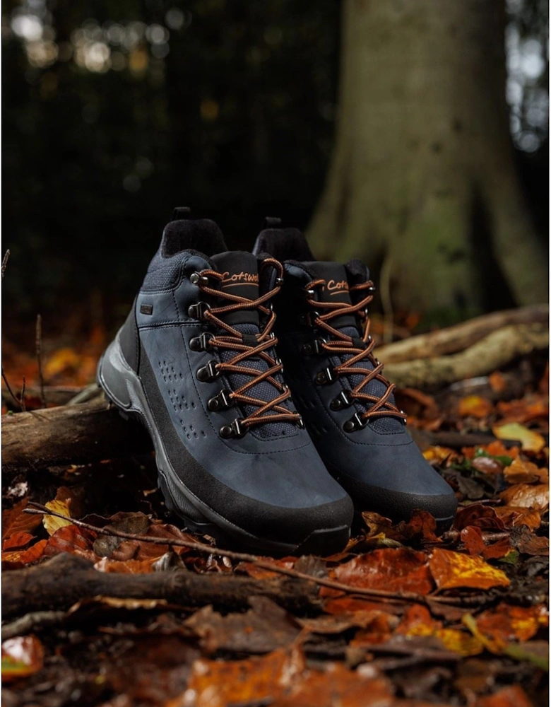 Ryeford Leather Men's Navy Hiking Boots