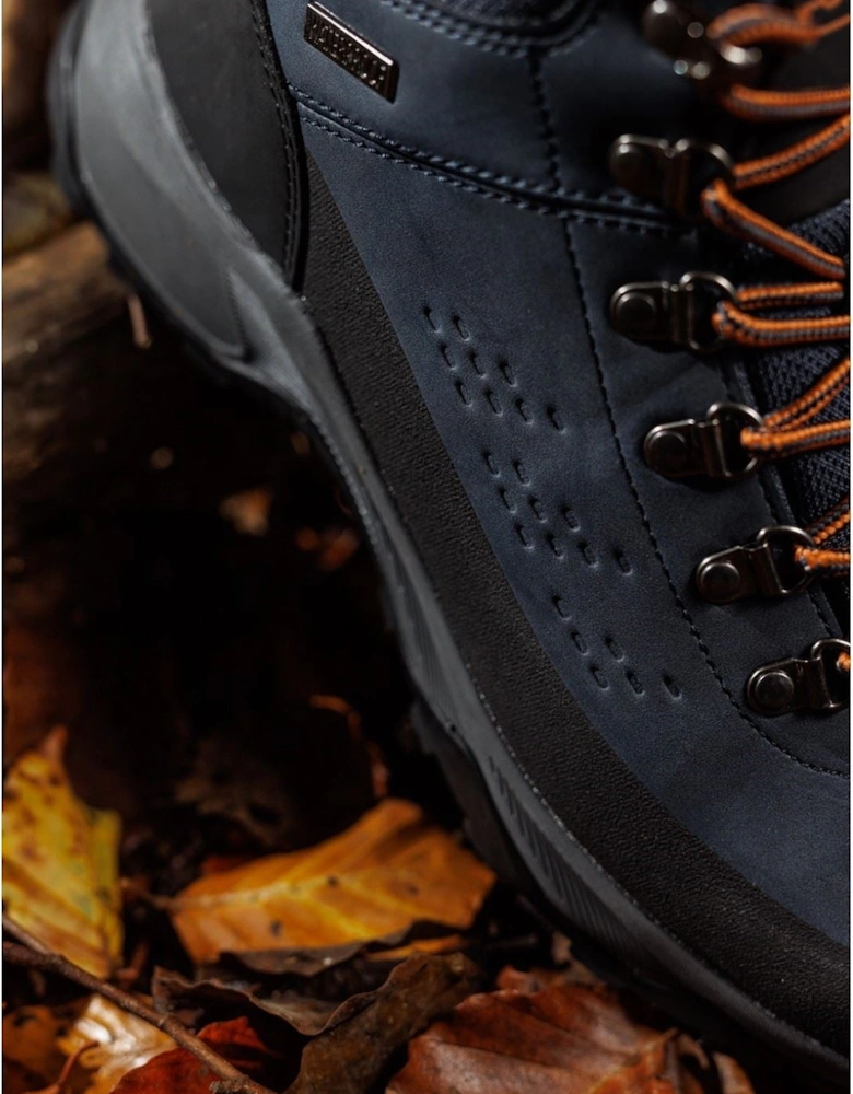 Ryeford Leather Men's Navy Hiking Boots