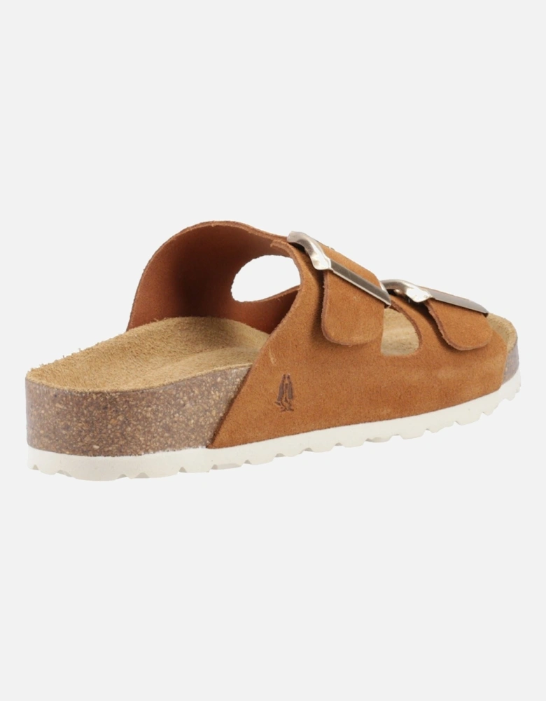 Blaire Suede Women's Tan Sandals