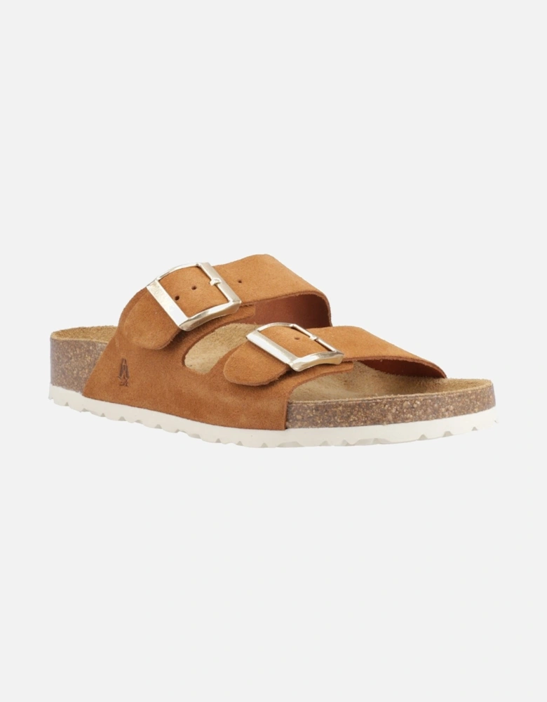 Blaire Suede Women's Tan Sandals