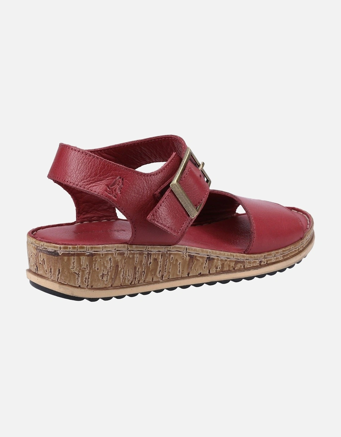 Ellie Leather Women's Bordeaux Sandals
