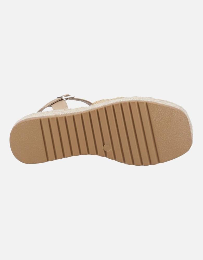 Jemma Espadrille Polyurethane Women's Tan Sandals