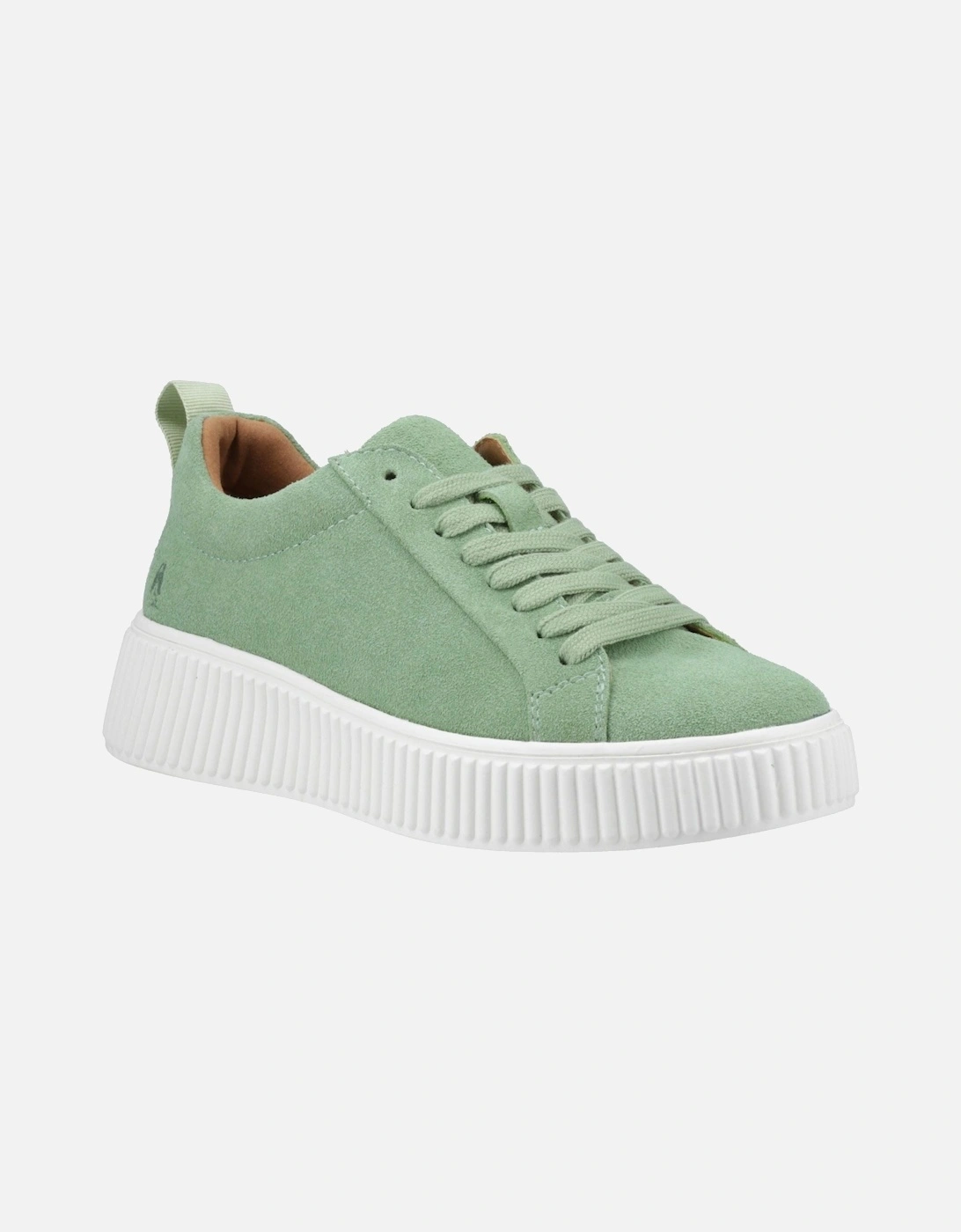 Harlow Suede Suede Women's Green Trainers, 6 of 5