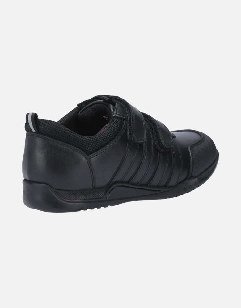 Josh Senior Leather Boys's Black Loafers