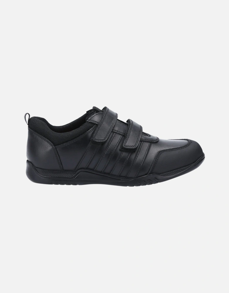 Josh Senior Leather Boys's Black Loafers
