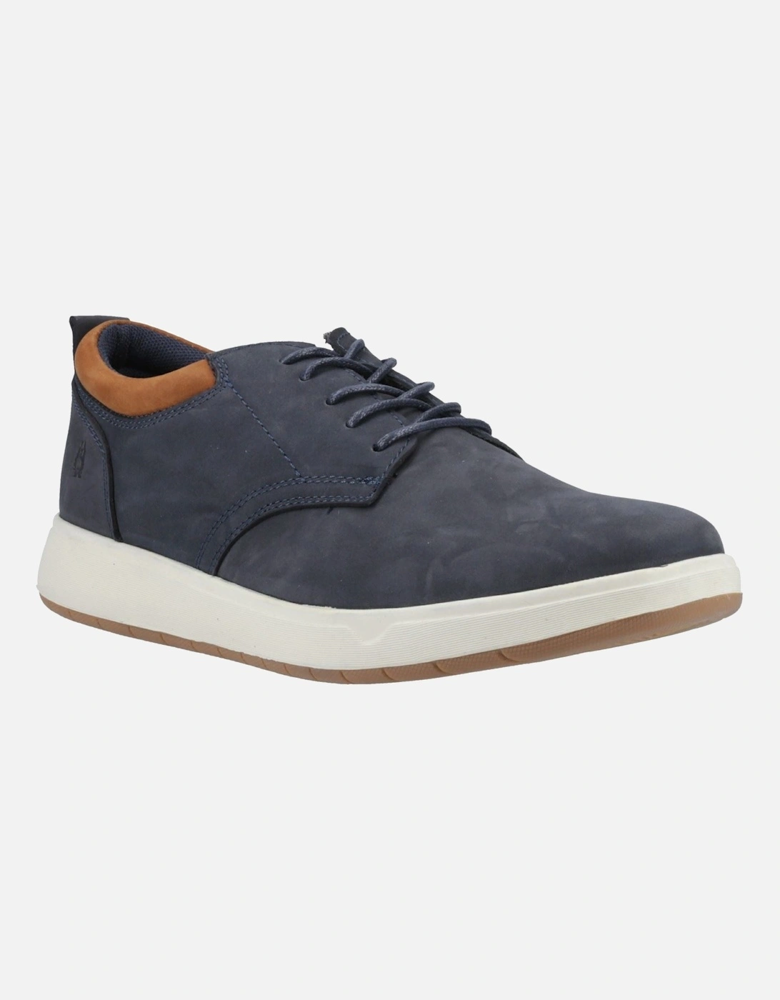 Bowen Leather Men's Navy Lace-Up Shoes, 6 of 5