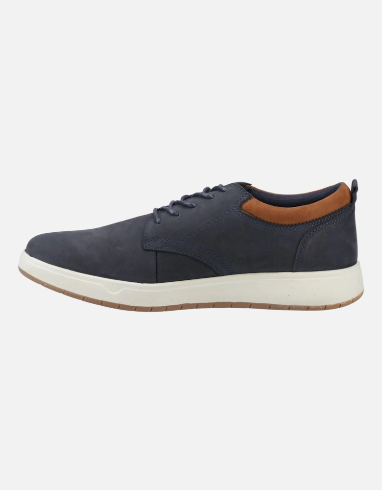 Bowen Leather Men's Navy Lace-Up Shoes