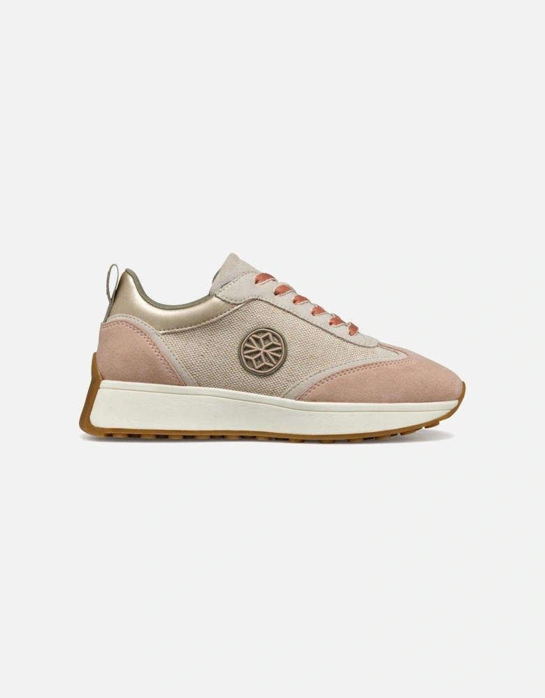 D AMABEL Synthetic Women's Light Sand/Light Taupe Trainers