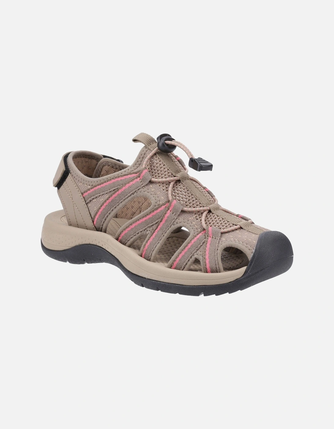 Upton Women's Taupe/Pink Sandals, 5 of 4