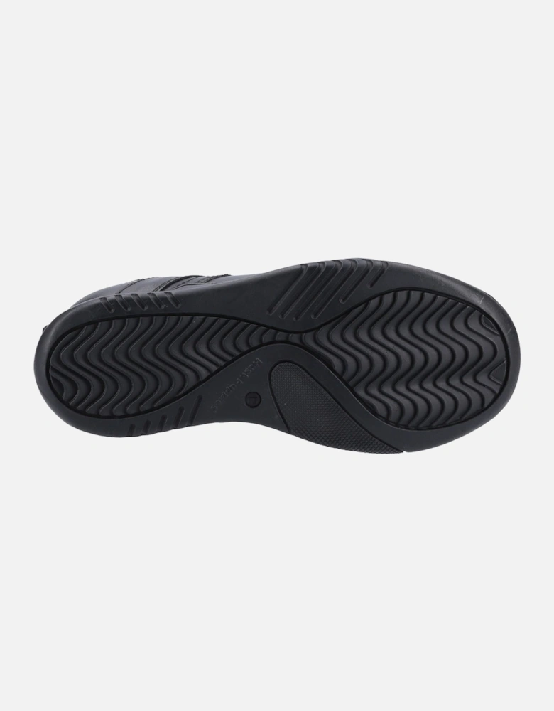Harvey Senior Leather Boys's Black Lace-Up Shoes