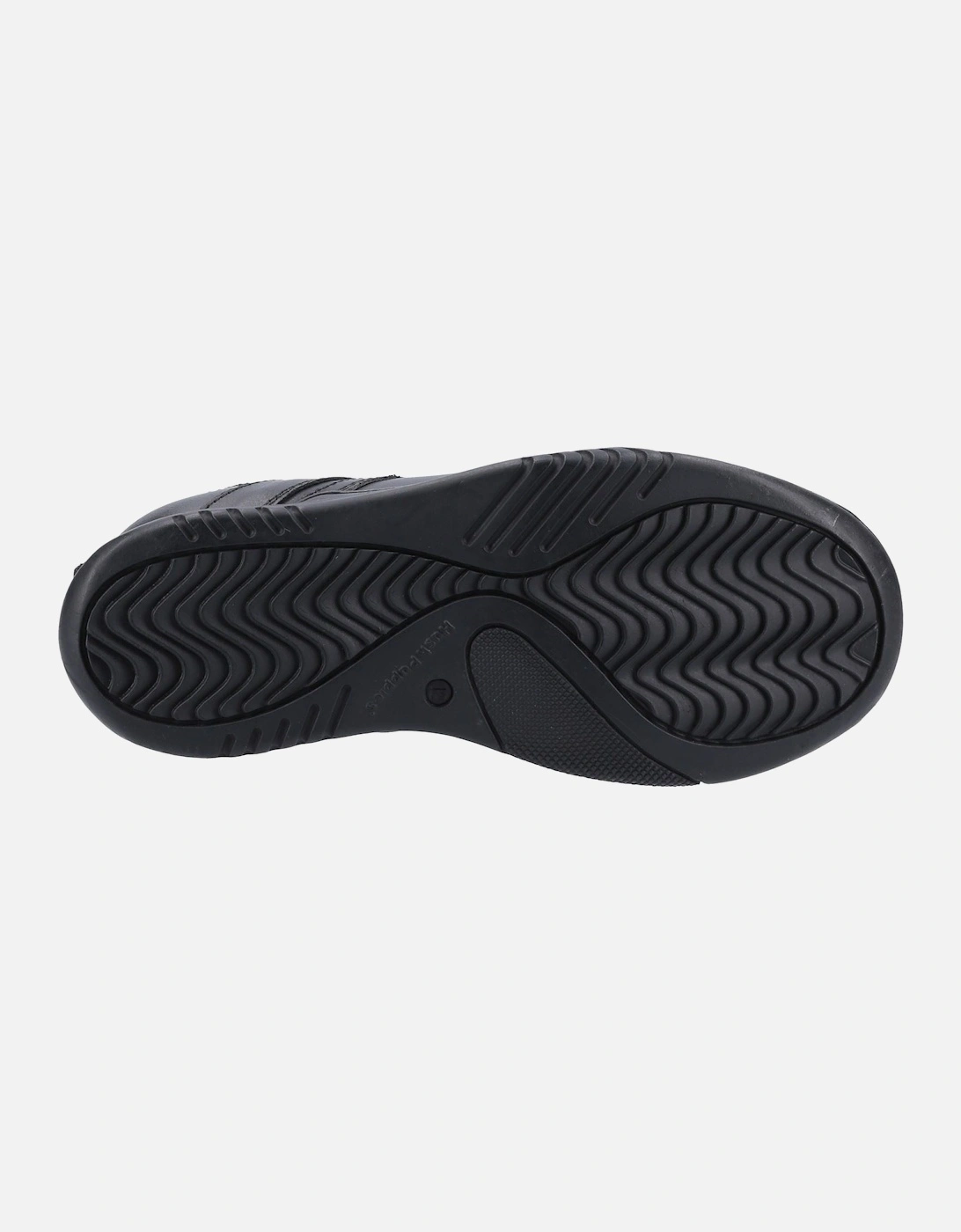 Harvey Senior Leather Boys's Black Lace-Up Shoes
