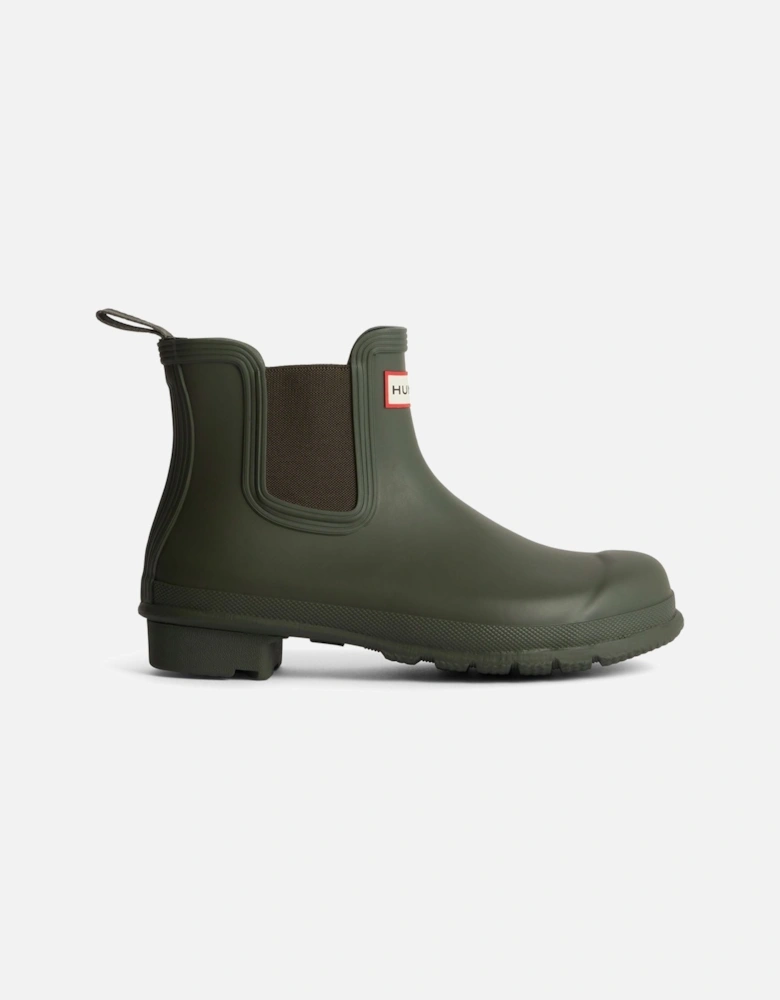 Original Chelsea Boot Rubber Women's Dark Olive Wellington Boots