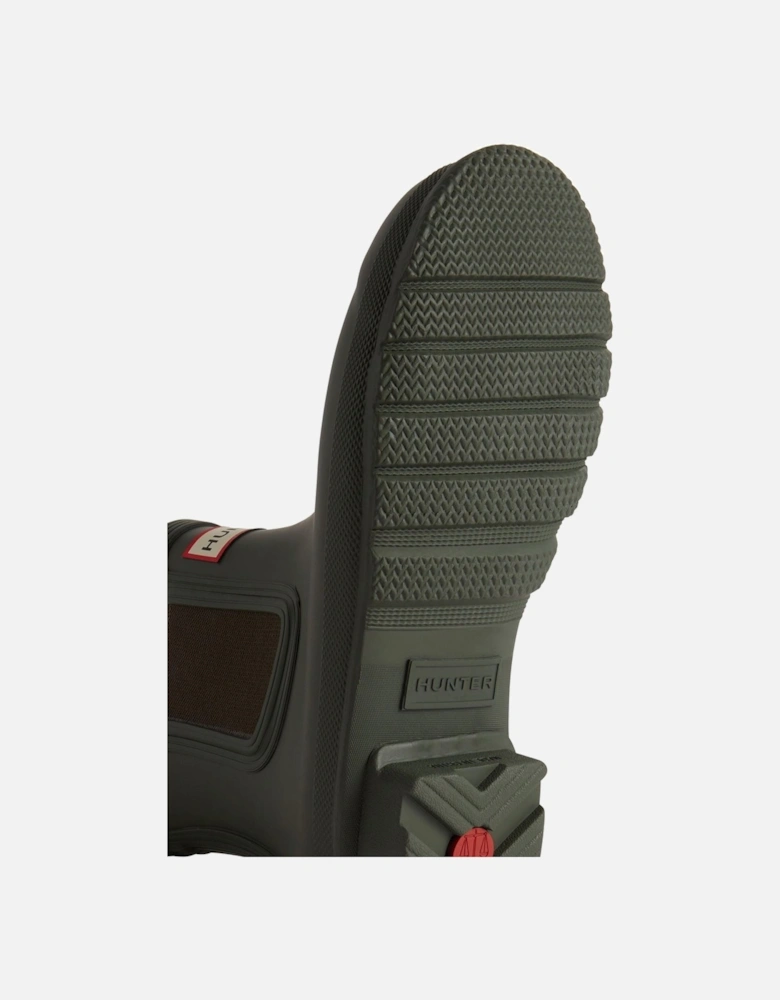 Original Chelsea Boot Rubber Women's Dark Olive Wellington Boots