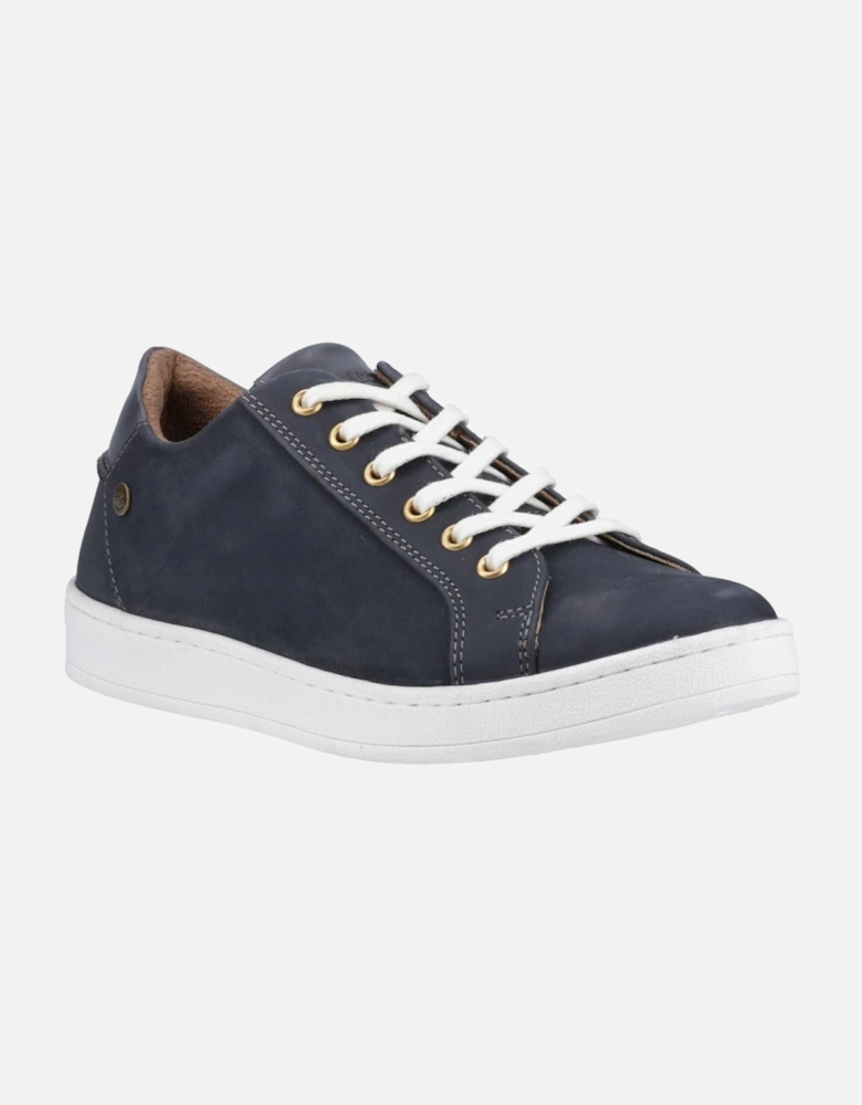 Radcot Leather Women's Navy Trainers