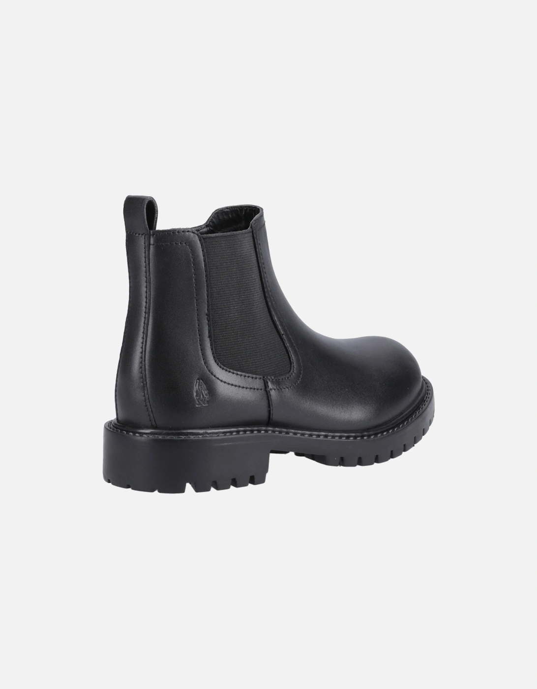 Ariella Chelsea Leather Girls's Black Boots