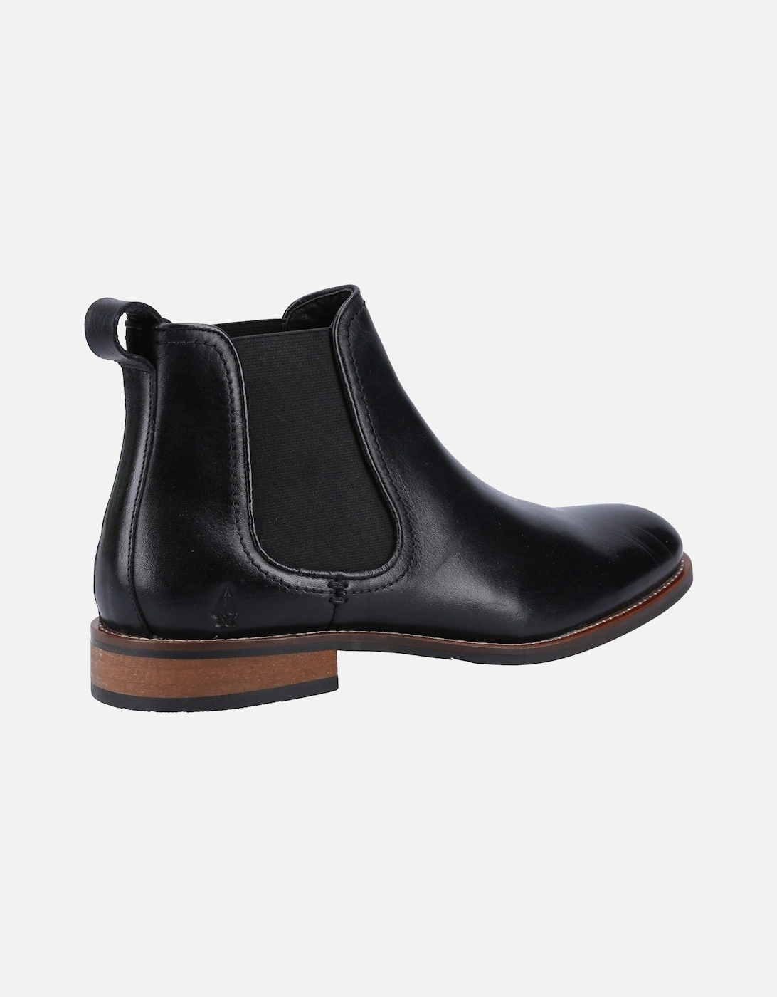 Diego Chelsea Leather Men's Black Boots